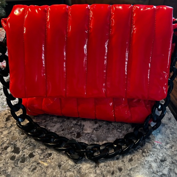 NWOT    Think ROLYN Bar Bag in Luster - Picture 2 of 7